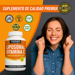 🍊 Vitamina C Liposomal™ – Refuerza tus defensas y mejora tu energía diaria ⚡💪 | 60 Cápsulas