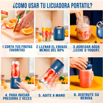 BlendGo™ - Prepara tus batidos favoritos y llévalos a donde quieras. 🚀🥤