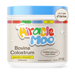 💫🥛 MIRACLE MOO™ – Suplemento natural de calostro bovino 🐮 para reducir la hinchazón 🌿, mejorar la digestión 🍃 y realzar tu belleza desde adentro ✨💖