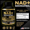 🧠 NAD + Resveratrol – Enfoque mental, energía y juventud en cada cápsula 💊