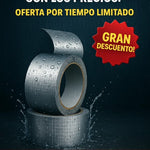 2x1 Cinta Impermeable Industrial - Rollo 10cm x 5mts