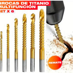 DrillMax™ - Set x6 Brocas de Titanio🚀🔩
