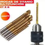 DrillMax™ - Set x6 Brocas de Titanio🚀🔩