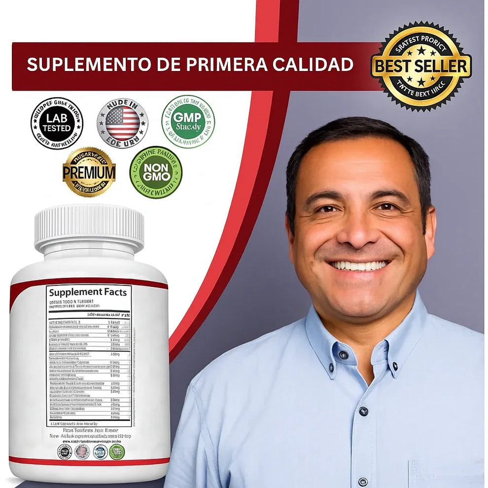 💊 Blood Sugar Complex™ – 🍃 Controla tu Glucosa de Forma Natural 🩸 | 60 cápsulas